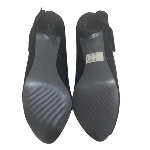 BNIB Roberto Vianni sparkle open toe heels with rhinestones bow 💎 - Picture 6 of 7